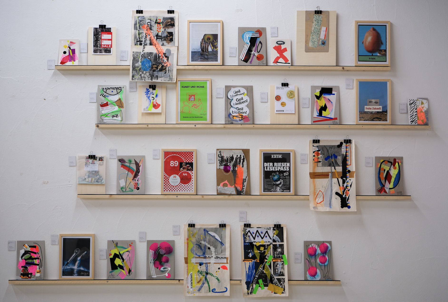 Ausstellung „Super Collager