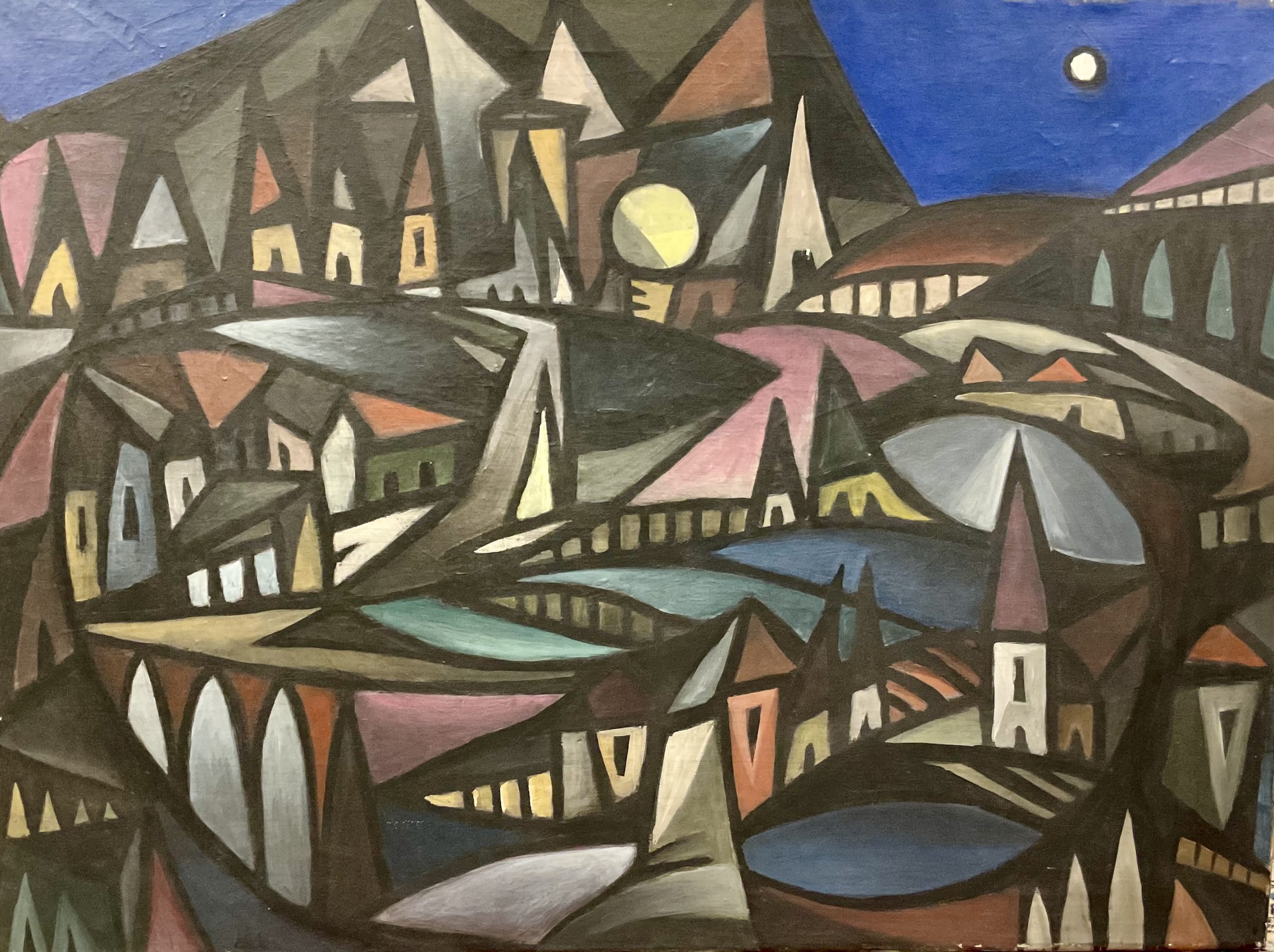Nachlass Klaus Blochwitz – Stadtlandschaft aus dem Nachlassbestand